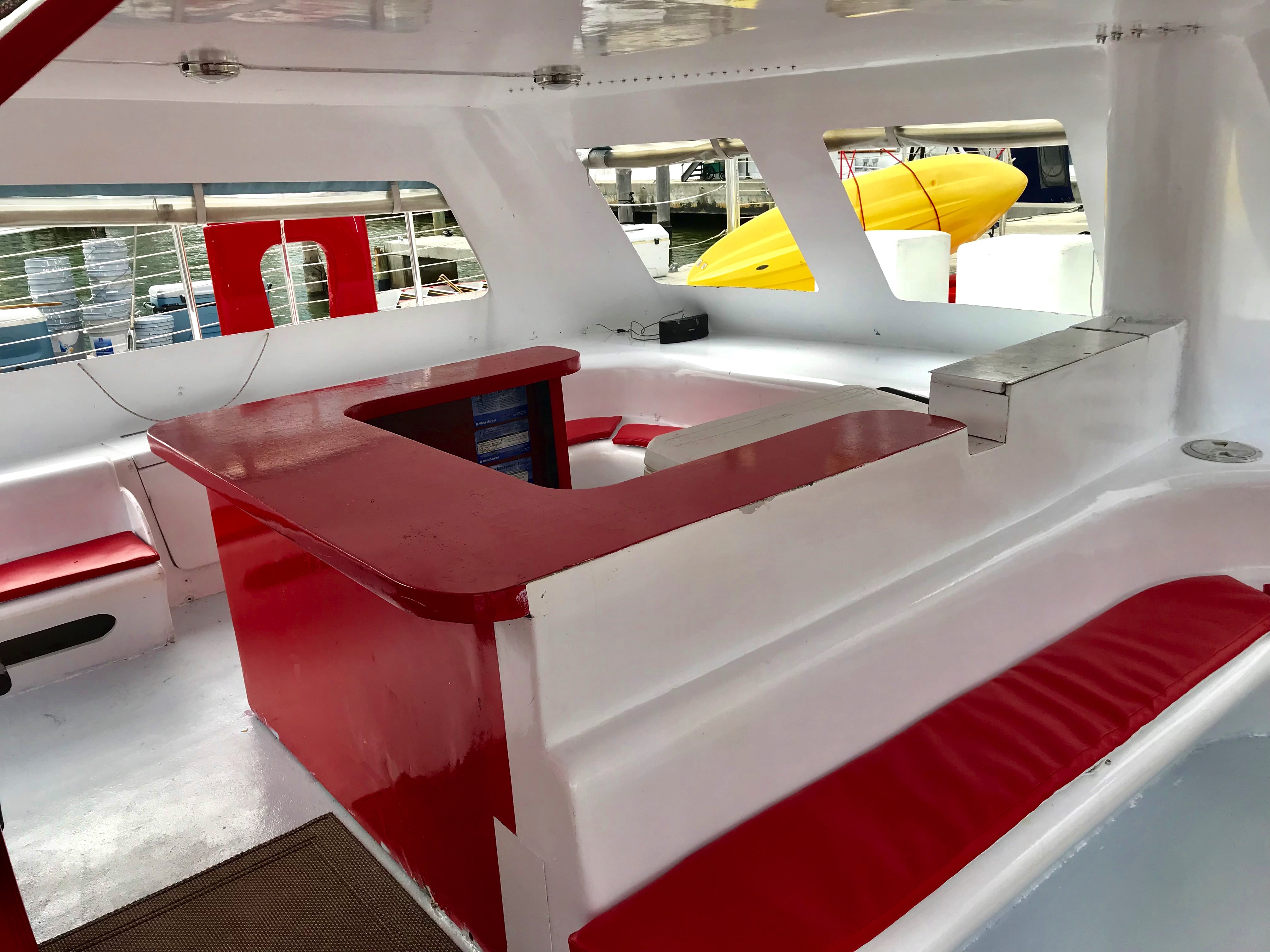 60’ Catamaran + Water toys (40 people)