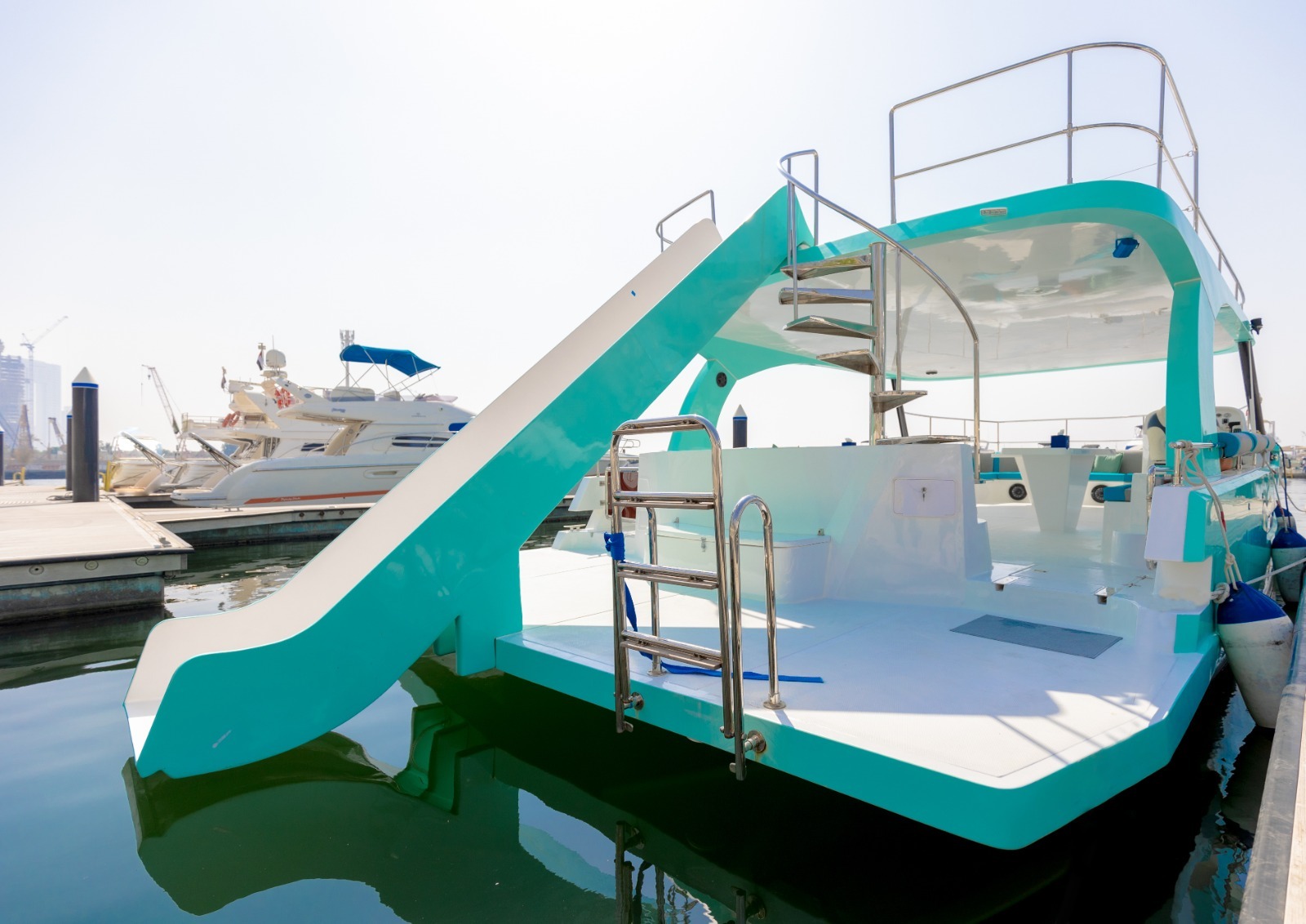 Jacuzzi Yacht with Slide