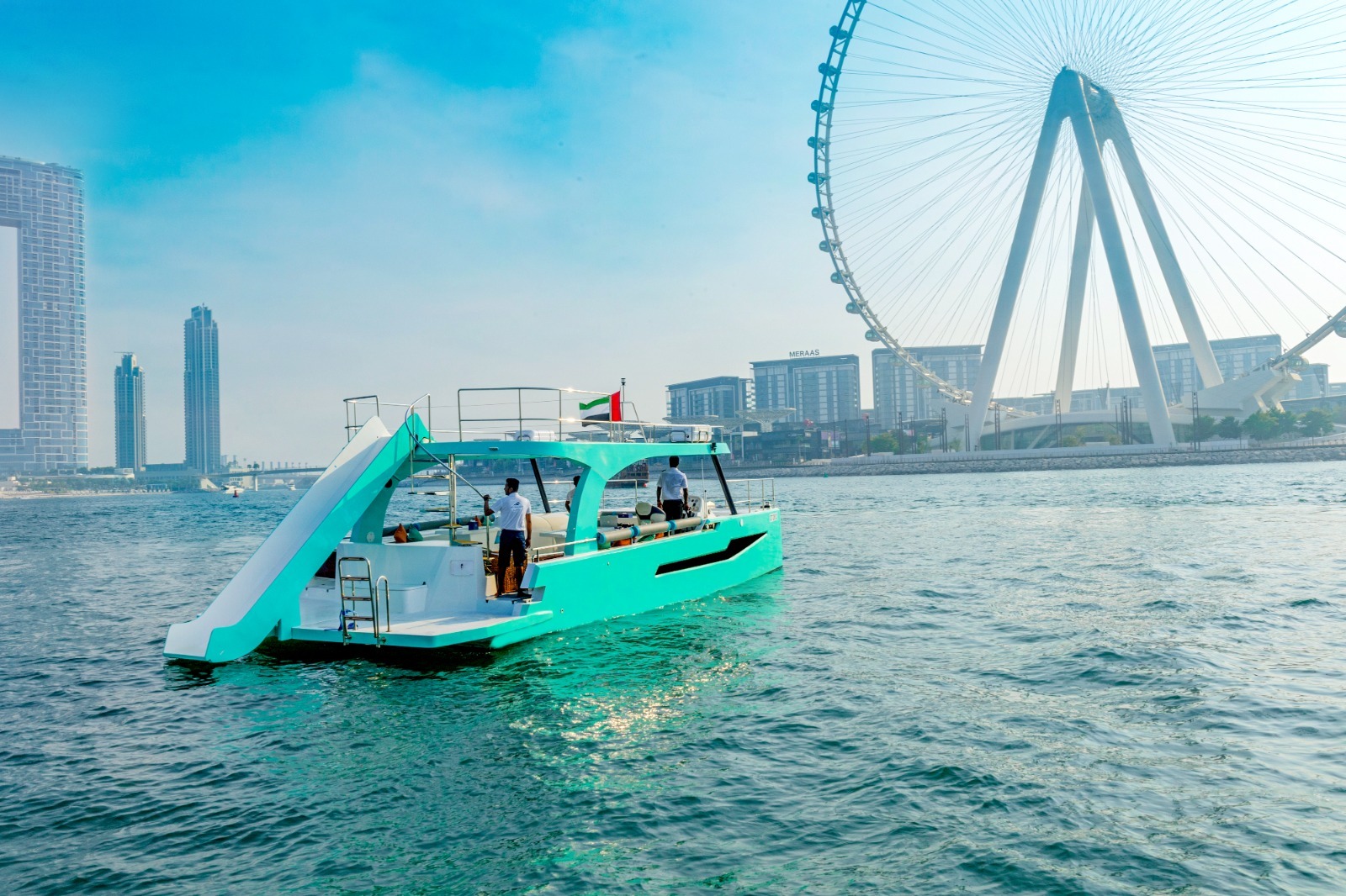 Jacuzzi Yacht with Slide