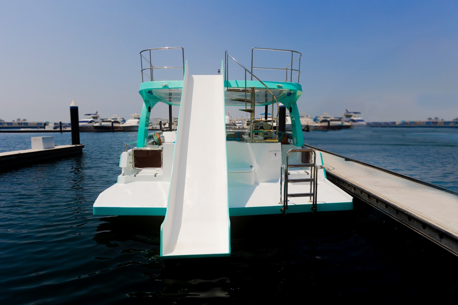Jacuzzi Yacht with Slide
