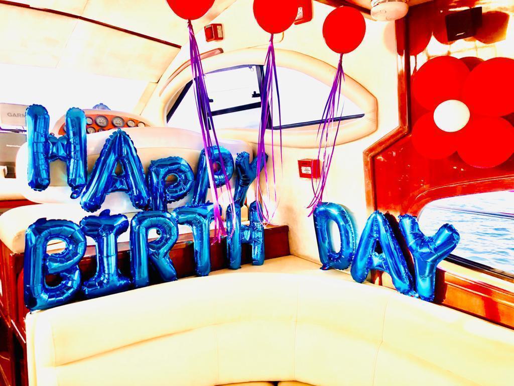 50ft & Birthday Balloons