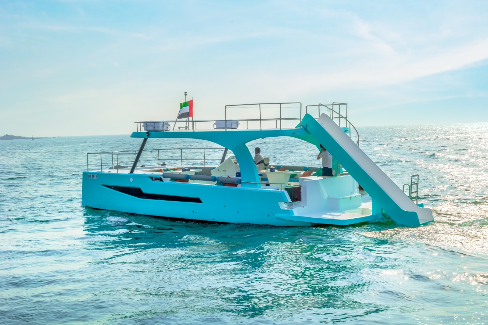 Jacuzzi Yacht with Slide