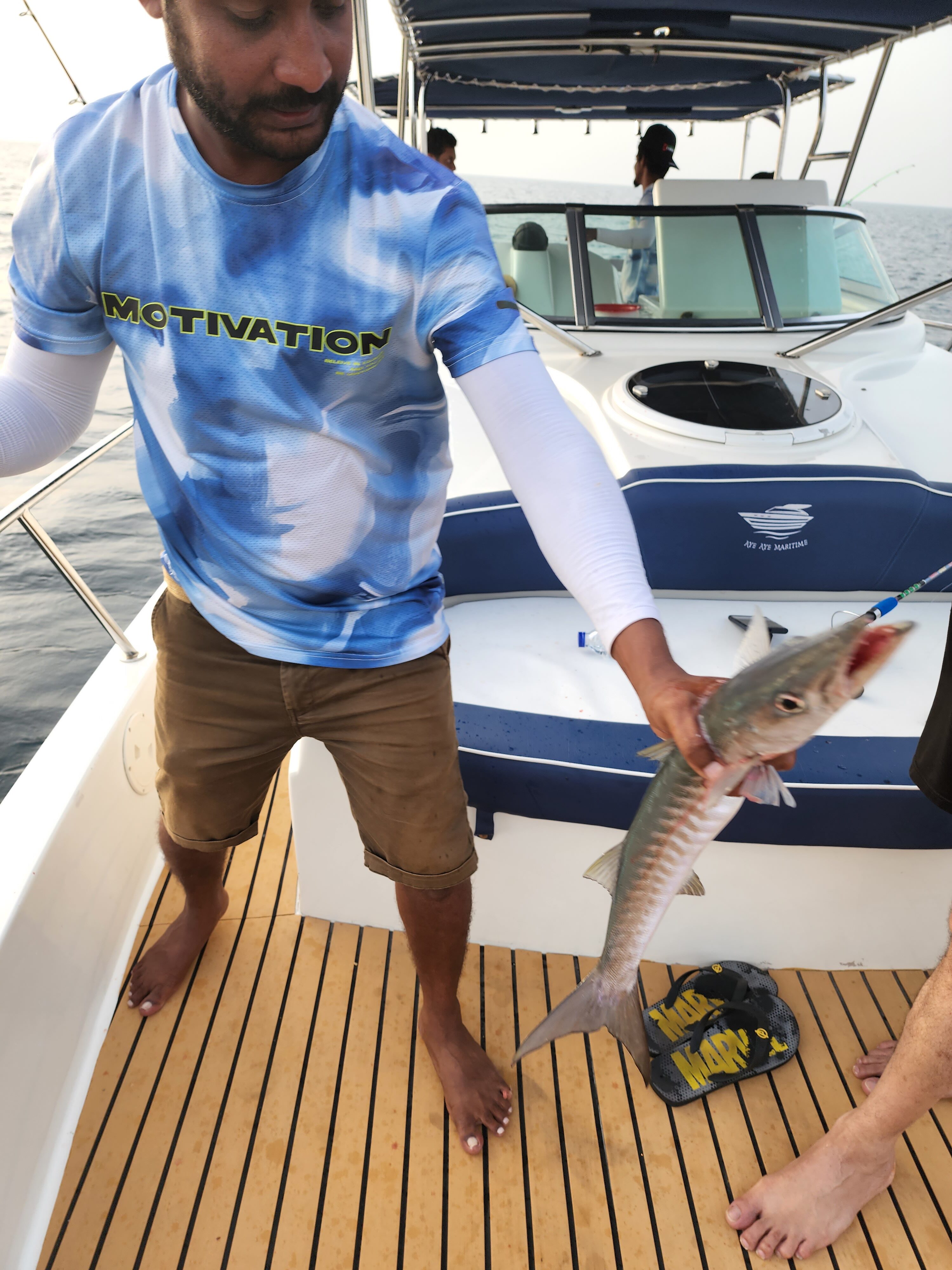 Deep Sea fishing (4 hrs) for 10 pax.