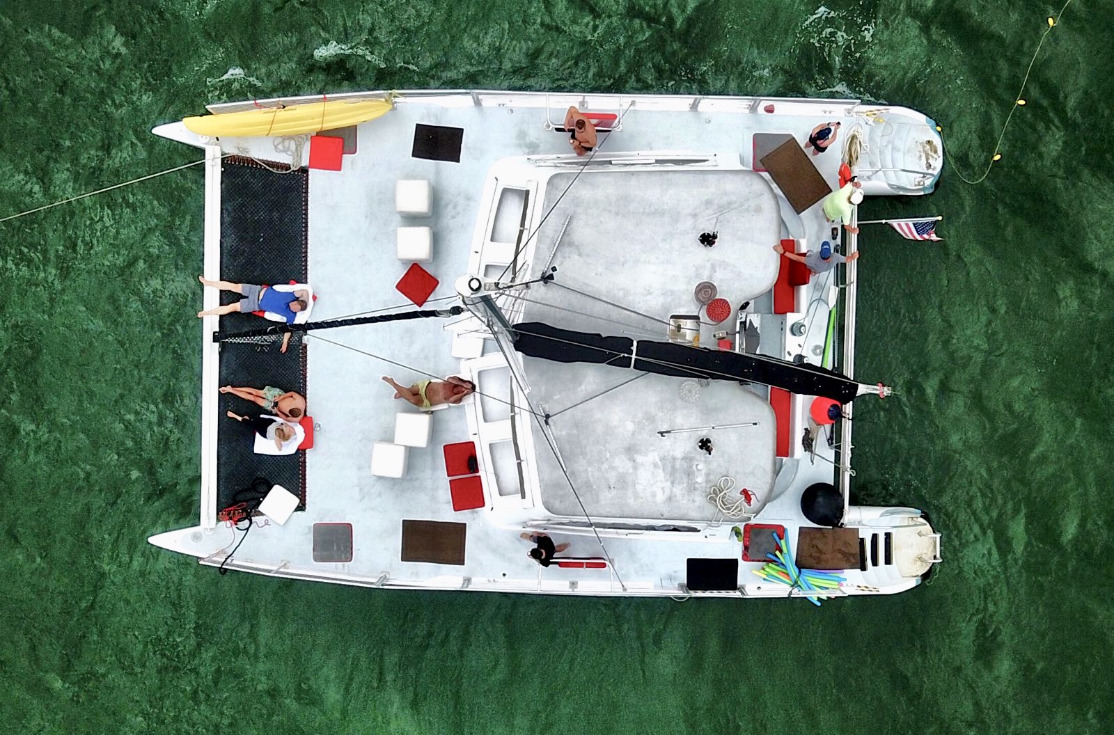 60’ Catamaran + Water toys (40 people)